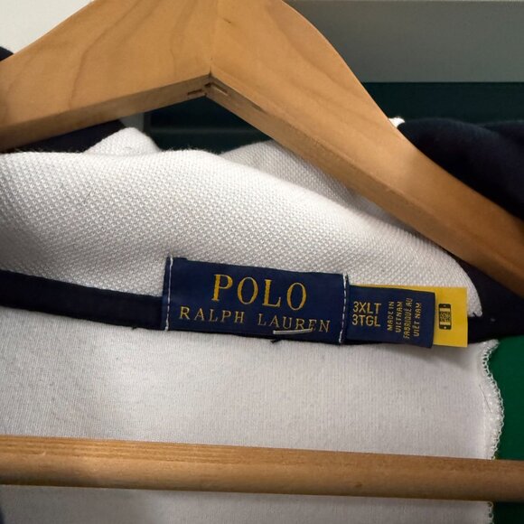 Polo by Ralph Lauren Mutli-Color Hoodie Size 3XLT - Picture 2 of 2